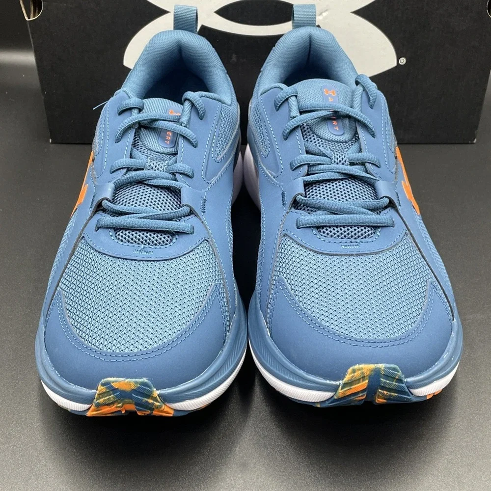 Under Armour Charged Assert 11 Navy / Blue /White Mens Size 10.5 New 6006723-498